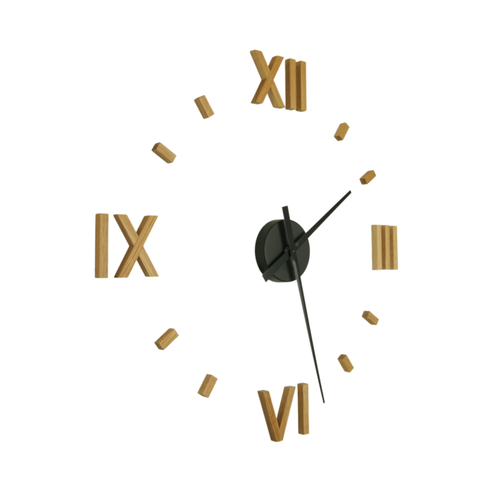 Große Wanduhr Holz