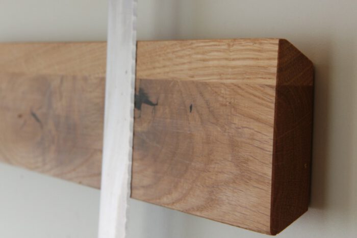 Magnetische Leiste aus Wildeiche