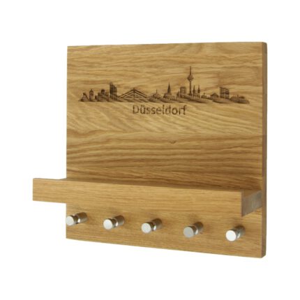 Skyline auf Schlüsselbrett