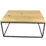 60 x 80 Couchtisch aus Holz