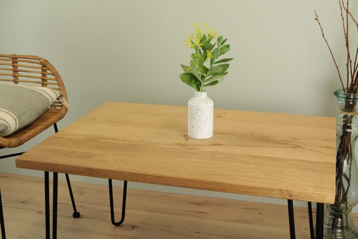 60 x 80 cm rechteckiger Couchtisch