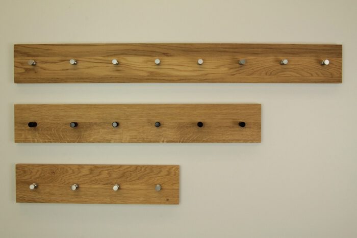 Eiche Garderobe in verschiedenen Längen