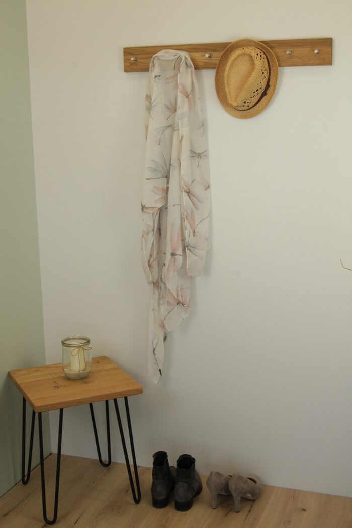Wandgarderobe 77cm Eiche