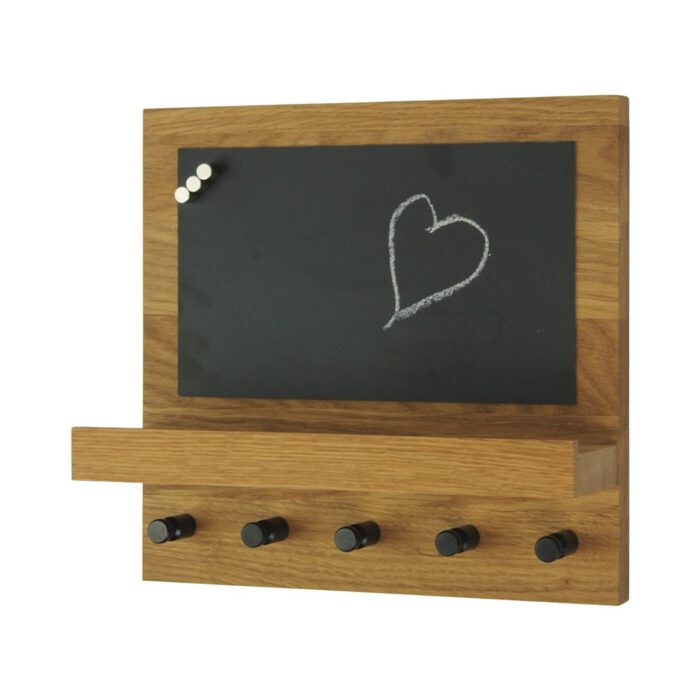 Magnettafel Schlüsselboard Eiche