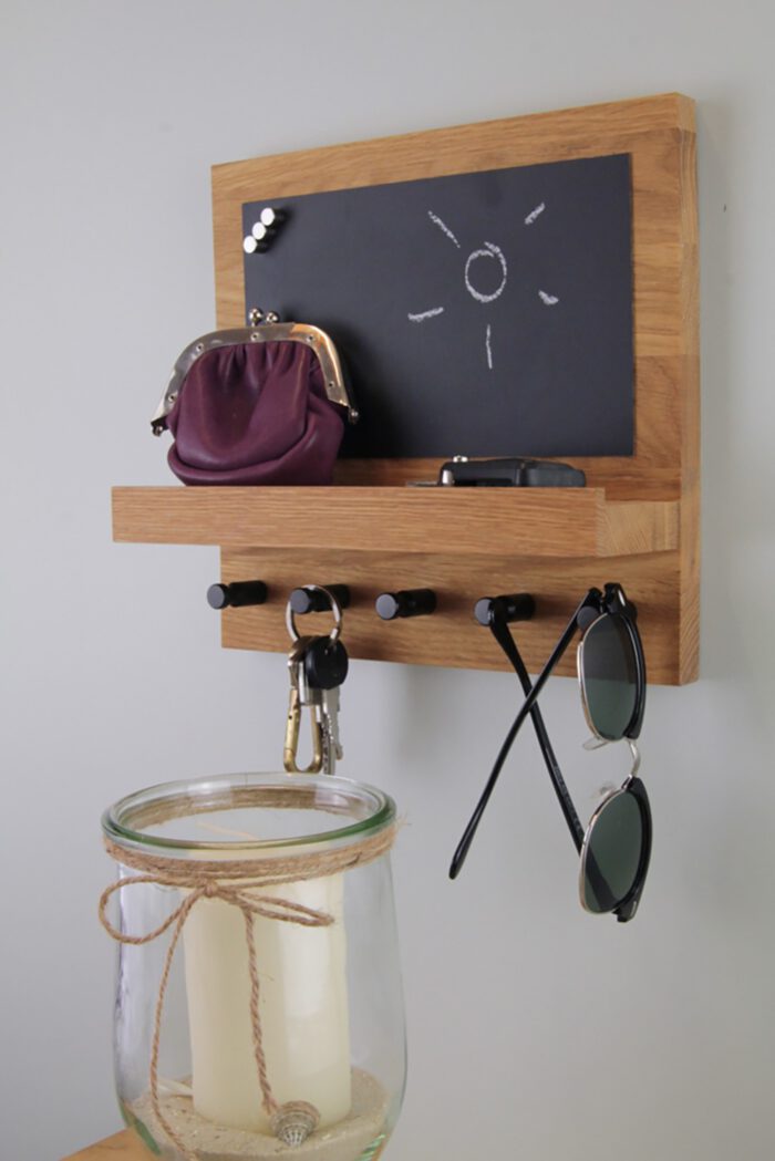 schlüsselboard massivholz magnetisch